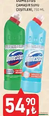 DOMESTOS ÇAMAŞIR SUYU ÇEŞİTLERİ 750 ML DOMESTOS ÇAMAŞIR SUYU ÇEŞİTLERİ 750 ML